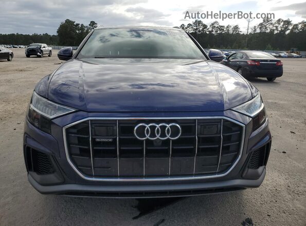 WA1EVAF10MD035966 2021 AUDI Q8 Blue Widok z przodu