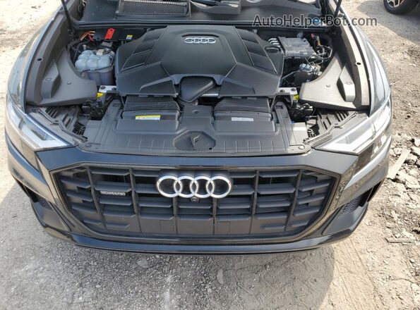 WA1EVAF13MD007143 2021 AUDI Q8 Gray Вид підкапотного простору