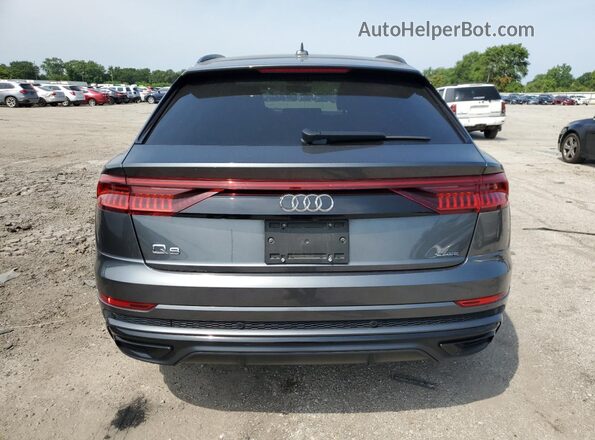 WA1EVAF13MD007143 2021 AUDI Q8 Gray Вид ззаду