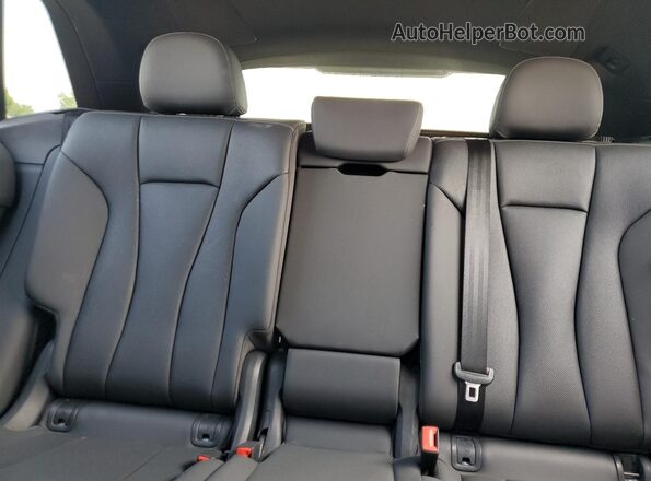 WA1EVAF13MD007143 2021 AUDI Q8 Gray Вид задніх сидінь