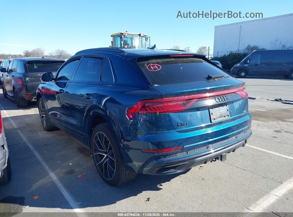 WA1EVAF13MD027425 2021 AUDI Q8 Blue Trasero izquierdo