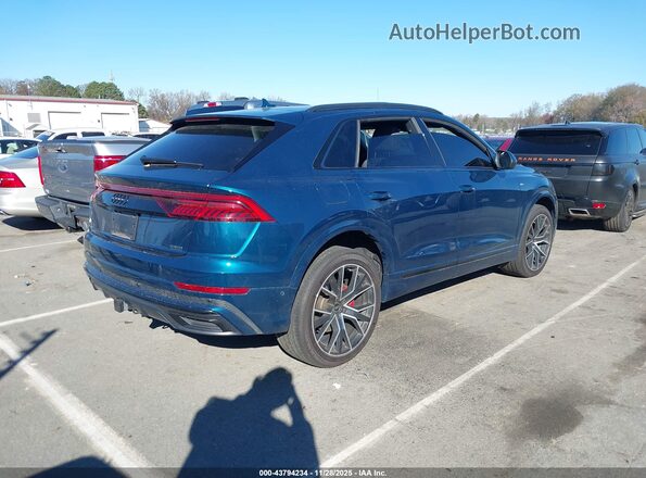 WA1EVAF13MD027425 2021 AUDI Q8 Blue Trasero derecho