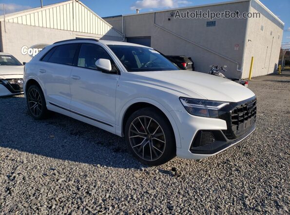 WA1EVAF15MD013980 2021 AUDI Q8 White Przód prawy