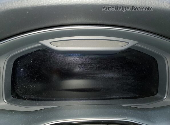 WA1EVAF19LD015942 2020 AUDI Q8 Black Instrument cluster view