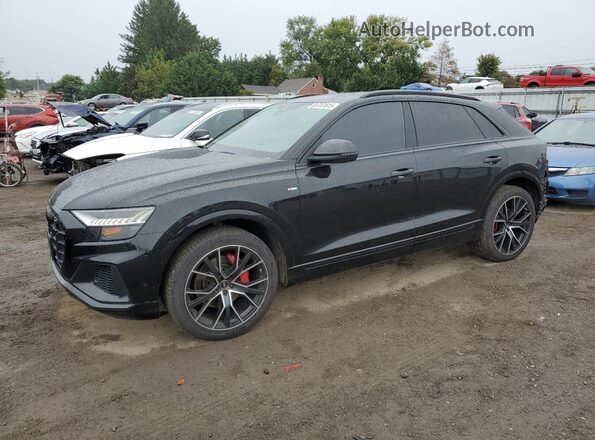 WA1EVBF14PD010787 2023 AUDI Q8 Black წინა მარცხენა ხედი სამი მეოთხედიდან
