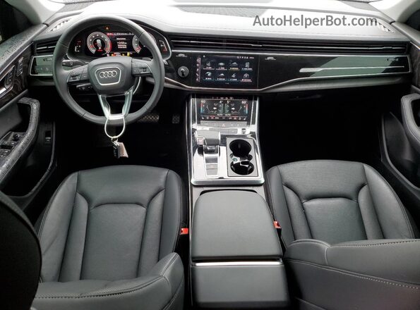 WA1EVBF14PD010787 2023 AUDI Q8 Black წინა პანელის ხედი