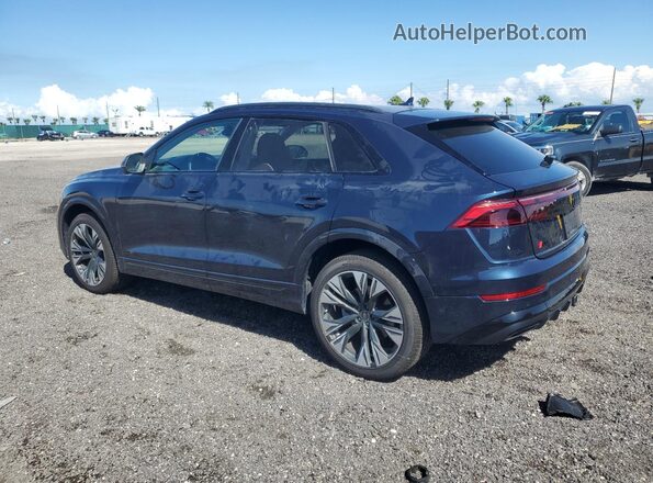 WA1EVBF16SD014722 2025 AUDI Q8 Синий Задняя левая четверть