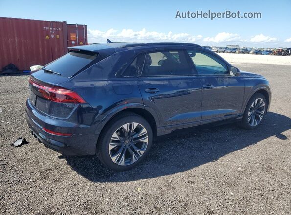 WA1EVBF16SD014722 2025 AUDI Q8 Синий Задняя правая четверть