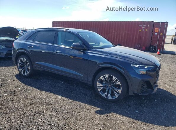 WA1EVBF16SD014722 2025 AUDI Q8 Синий Передняя правая четверть