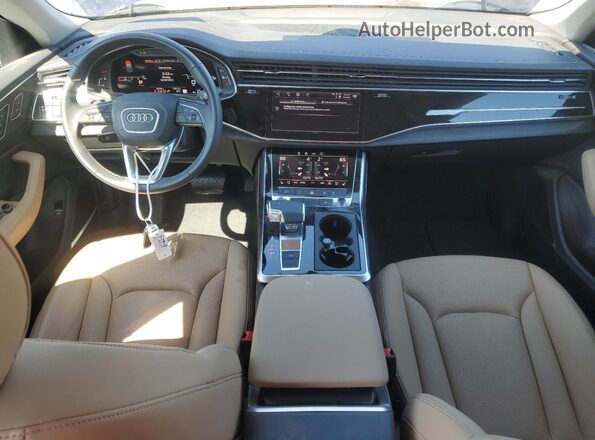 WA1EVBF16SD014722 2025 AUDI Q8 Синий Вид панели приборов
