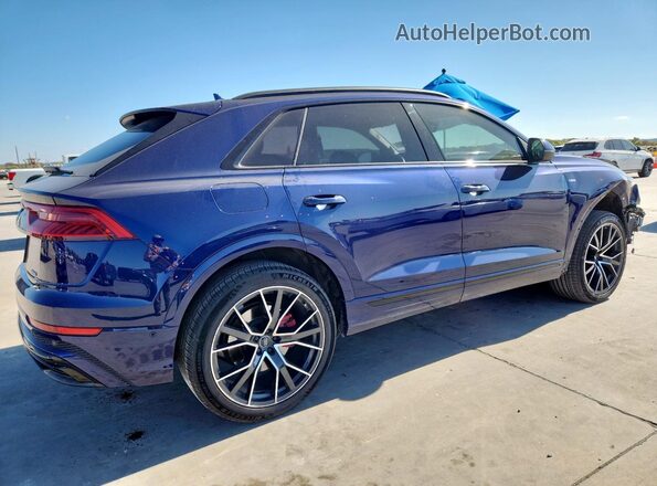 WA1FVAF10LD002307 2020 AUDI Q8 Blue Задня права чверть