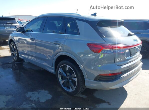 WA1H2BFZ6NP052952 2022 AUDI Q4 Серый Задняя левая четверть