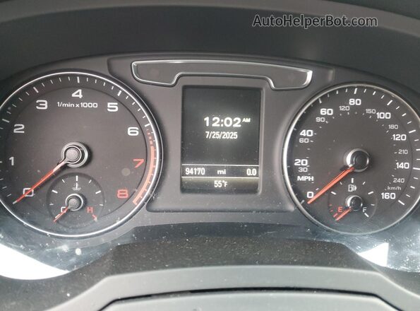 WA1JCCFS9JR027713 2018 AUDI Q3 Черный Вид щитка приборов