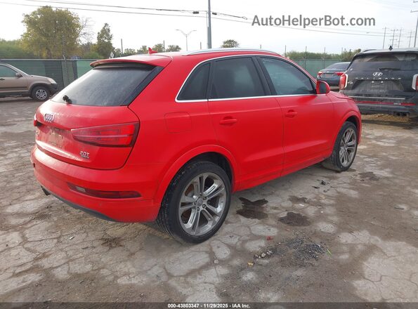WA1JCCFSXJR012296 2018 AUDI Q3 Red უკანა მარჯვენა
