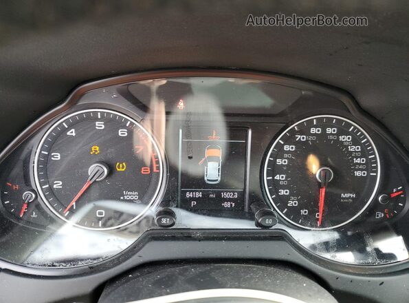 WA1L2AFP3GA141807 2016 AUDI Q5 Charcoal ხელსაწყოთა პანელის ხედი