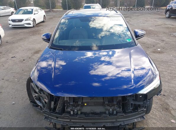 WA1L2BFZ2PP073147 2023 AUDI Q4 Синий Вид задней части салона