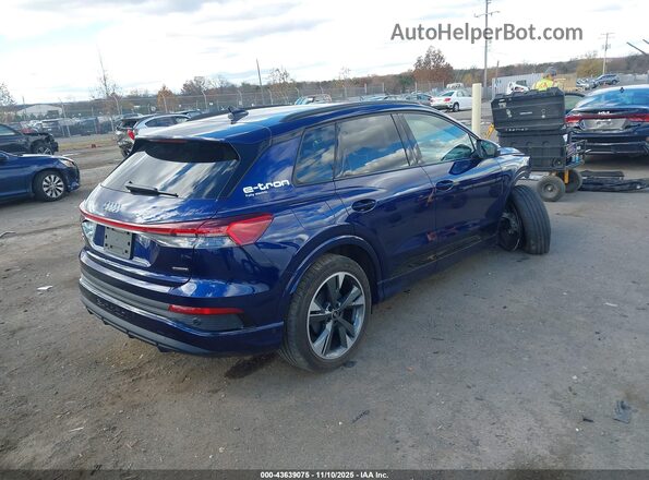 WA1L2BFZ2PP073147 2023 AUDI Q4 Синий Задняя правая четверть