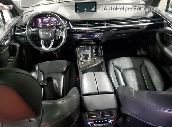WA1LAAF72JD051119 2018 AUDI Q7 Серый Вид панели приборов