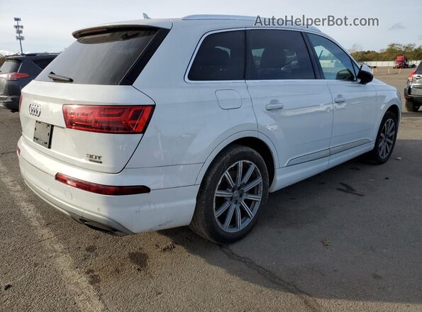 WA1LAAF76HD055944 2017 AUDI Q7 White Հետևի աջ