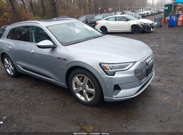 WA1LAAGE4KB023784 2019 AUDI E-TRON Silver Vista interior trasera