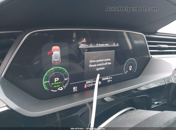 WA1LAAGE4KB023784 2019 AUDI E-TRON Silver 