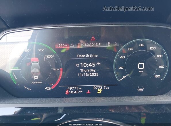 WA1LAAGE5MB022422 2021 AUDI E-TRON Black Widok tylnych siedzeń