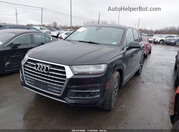 WA1LHAF78KD019014 2019 AUDI Q7 Black Przód lewy