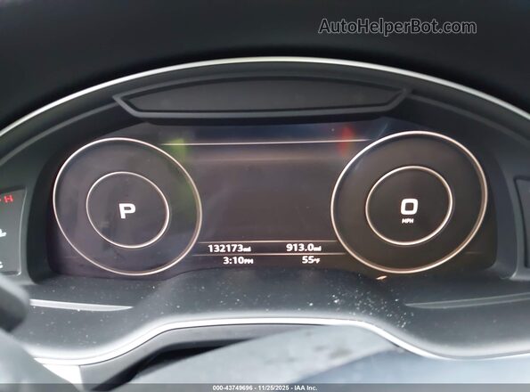 WA1LHAF78KD019014 2019 AUDI Q7 Black Widok tylnych siedzeń