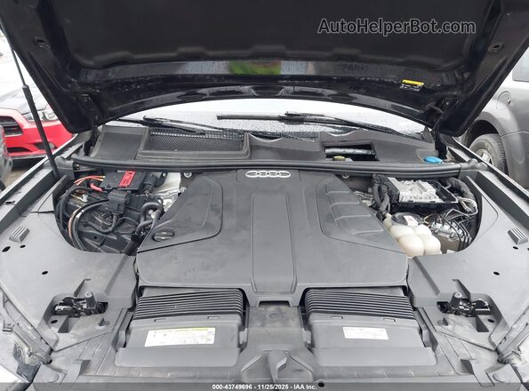 WA1LHAF78KD019014 2019 AUDI Q7 Black Widok z tyłu