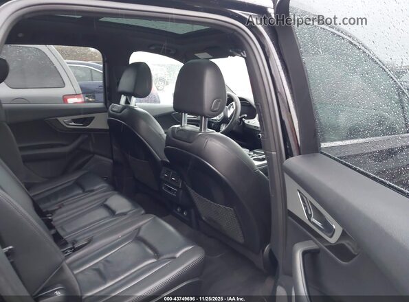 WA1LHAF78KD019014 2019 AUDI Q7 Black Widok naklejki z numerem VIN