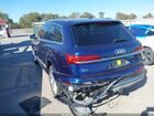 2020 Audi Q7 Premium Plus 55 Tfsi Quattro Tiptronic Синий vin: WA1LXAF76LD001454