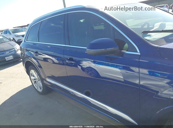 WA1LXAF76LD001454 2020 AUDI Q7 Синий Вид задней части салона