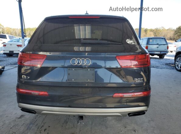 WA1VAAF75JD001789 2018 AUDI Q7 Черный Вид сзади