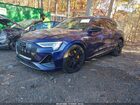 2023 Audi E-tron Premiumwe Синий vin: WA1VABGE0PB014831