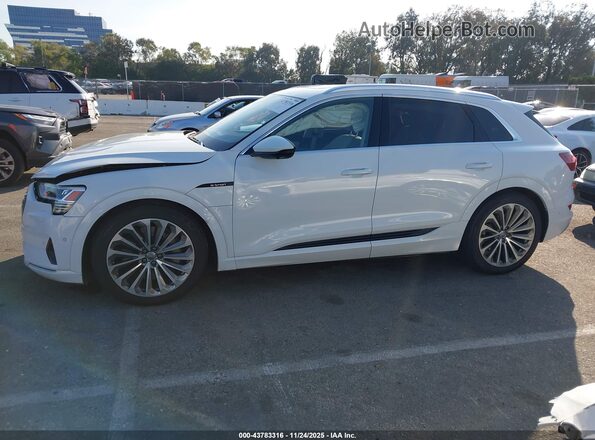 WA1VABGE3KB018994 2019 AUDI E-TRON Белый Панорамный вид салона 360°