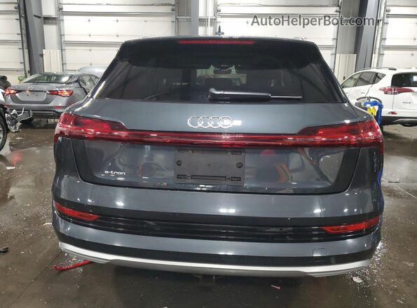 WA1VABGE8KB010454 2019 AUDI E-TRON Gray Widok z tyłu