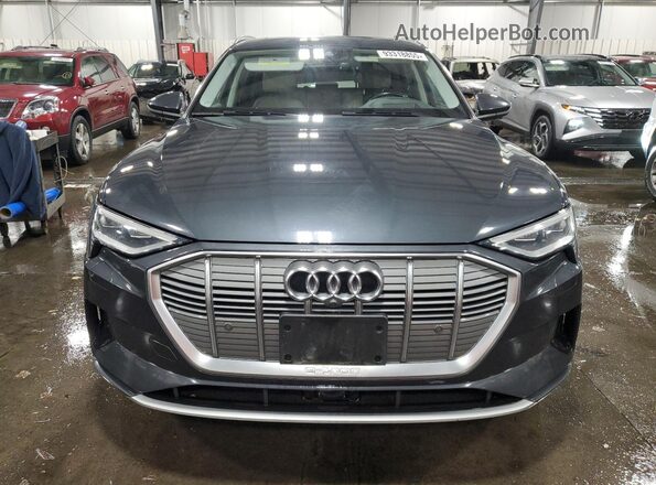 WA1VABGE8KB010454 2019 AUDI E-TRON Gray Widok z przodu