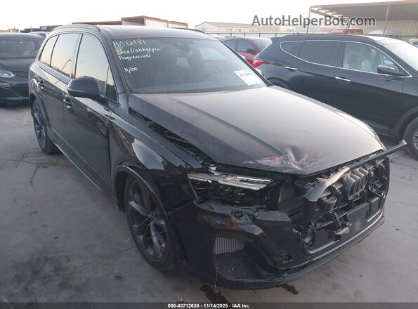 WA1VVBF75SD011086 2025 AUDI Q7 Черный Передняя правая четверть