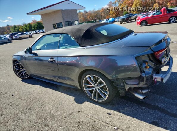 WAU24GF58JN001908 2018 AUDI S5 Gray Rear left