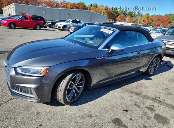WAU24GF58JN001908 2018 AUDI S5 Gray Front left
