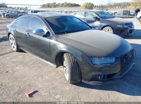 WAU2FAFC1HN061237 2017 AUDI S7 Black Przód prawy