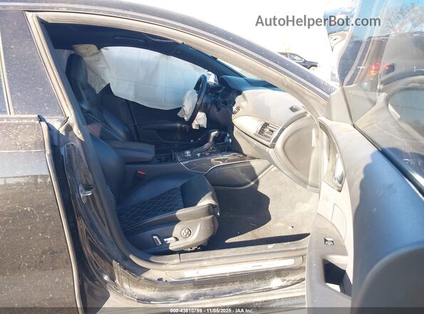WAU2FAFC1HN061237 2017 AUDI S7 Black Widok wnętrza z przodu