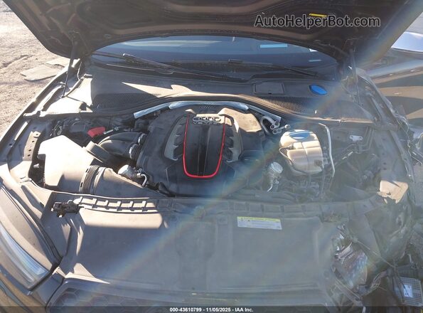 WAU2FAFC1HN061237 2017 AUDI S7 Black Widok z tyłu