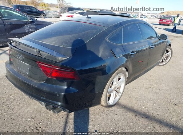 WAU2FAFC1HN061237 2017 AUDI S7 Black Tył prawy