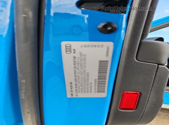 WAUA4AF43MA086894 2021 AUDI S4 Синий Вид подкапотного пространства