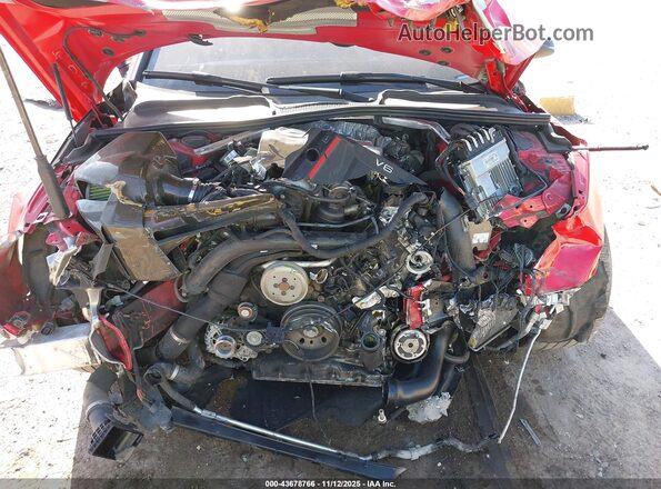 WAUB4AF42JA101871 2018 AUDI S4 Красный Вид сзади