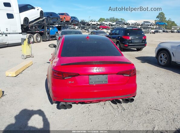 WAUB4AF42JA101871 2018 AUDI S4 Красный 