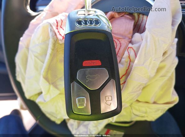 WAUB4AF43JA096793 2018 AUDI S4 Dark Blue Вид панели приборов
