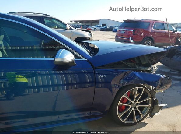 WAUB4AF43JA096793 2018 AUDI S4 Dark Blue 