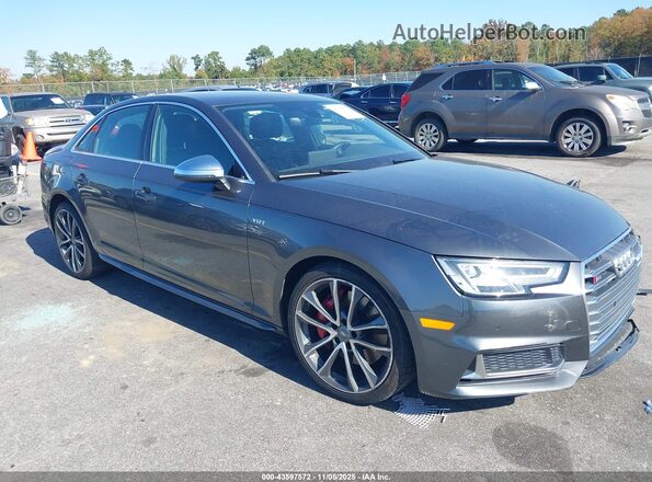 WAUB4AF46JA003880 2018 AUDI S4 Серый Передняя правая четверть
